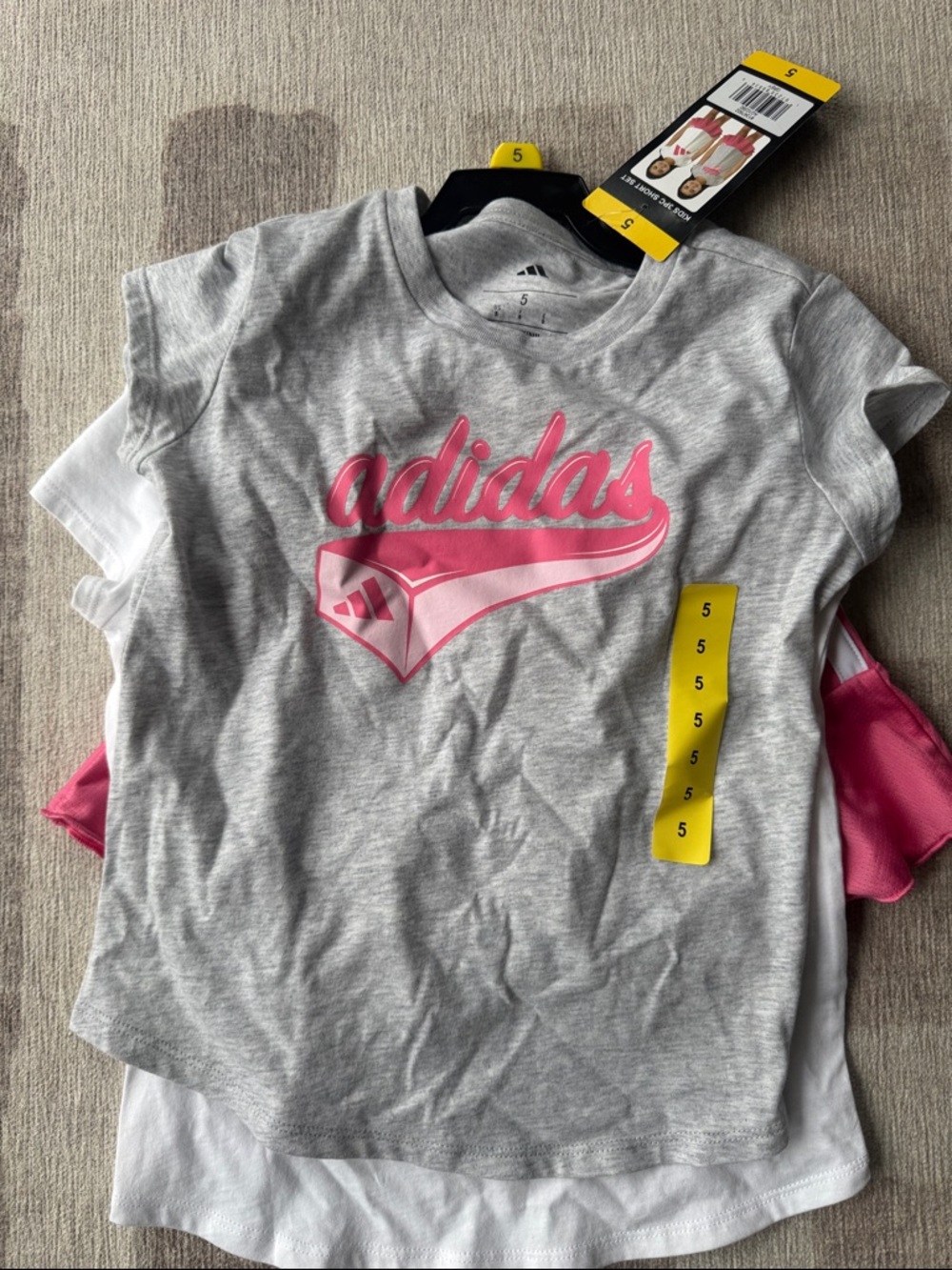 adidas Girl toddler - 3 piece skort set